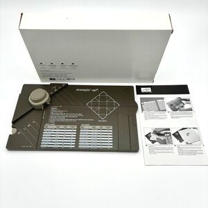 Stampin Up Gift Box Punch Board with Scoring Tool Instructions Paper Craft